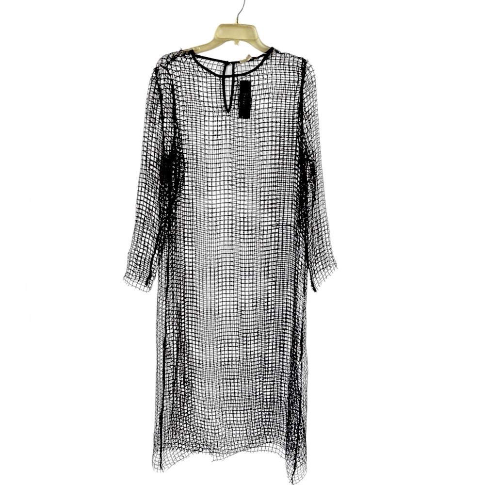 NWT Flying Tomato Sequin Mesh Knit Shift Dress